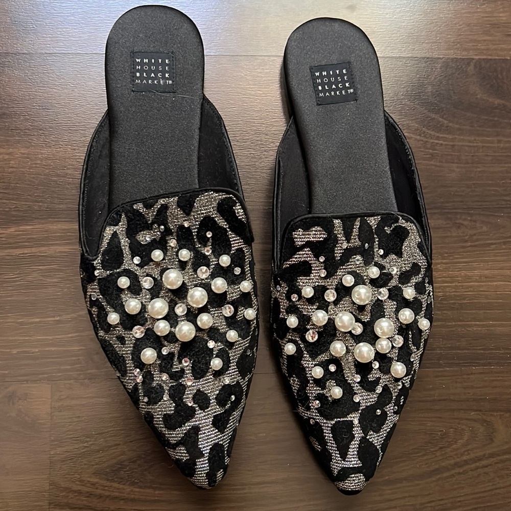 White House Black Market fancy mule